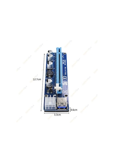 Pcı-E 1X To 16X Usb 3.0 Riser Uzatıcı Yükseltici Kart 2021 Model