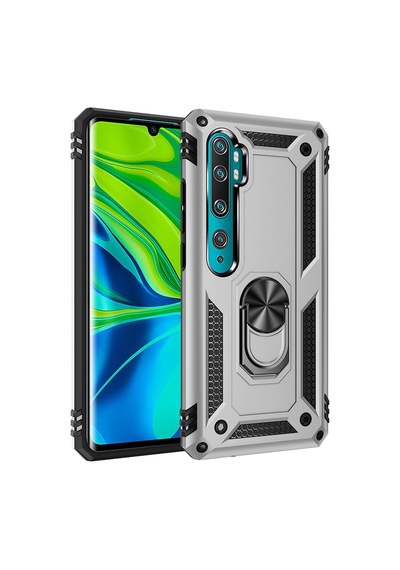 Xiaomi Mi Note 10 Kilif Selfie Yüzüklü Tutuculu Koruyucu 171165886 - Renk / Kirmizi