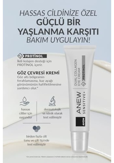 Anew Sensitive+ Göz Çevresi Kremi 15 Ml