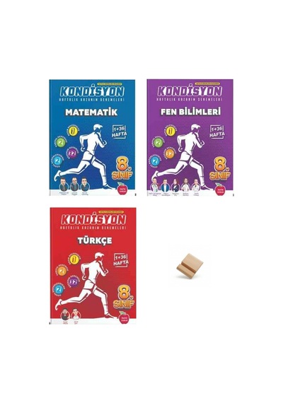 Newton Lgs 2027 8. Sınıf Matematik Fen Bilimleri Ve Türkçe 3lü Set Kondisyon Denemeleri + Telefon Standı