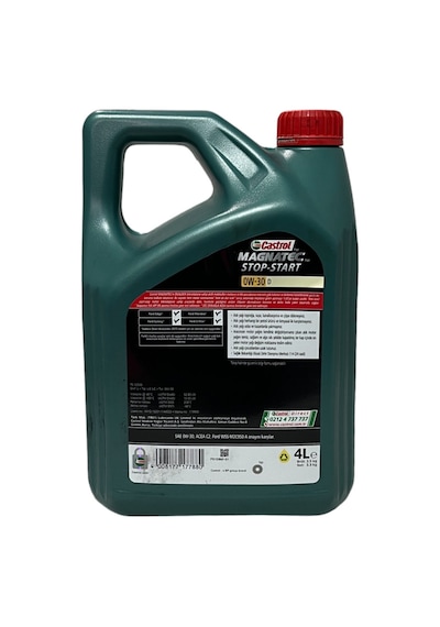 Castrol Magnatec 0W - 30 D Tam Sentetik Motor Yağı 4 L