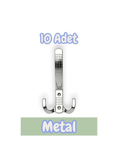 Noktalı Portmanto Vestiyer Duvar Dolap Elbise Askısı Krom Metal Mobilya Kapı Askılığı Askılık 10 Adet Krom Noktalı Portmanto Vestiyer Duvar Dolap Elbise Askısı Krom Metal Mobilya Kapı Askılığı Askılık 10 Adet Krom
