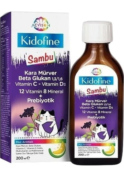 Acvison Kidofine Sambu Sıvı 150ml Şurup