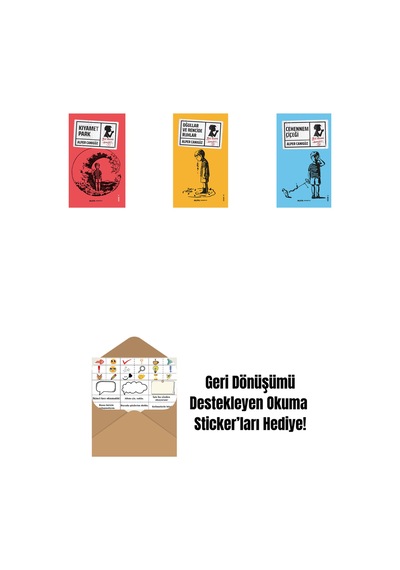 Kıyamet Park + Oğullar Ve Rencide Ruhlar + Cehennem Çiçeği + Okuma Sticker'ları