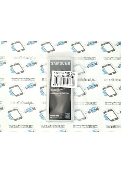 Samsung Galaxy Uyumlu Note 4 N910 Batarya Pil