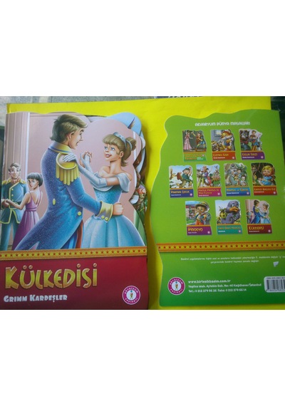 Masal Kitapçığı Şekilli 10 Kitapçık