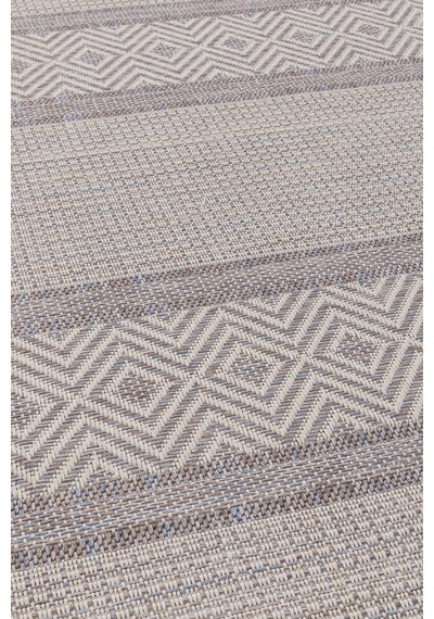 Koza Halı Vivaldi Kahve Mavi Halı Kilim Salon Oturma Odası Yolluk Yatak Oda 4418336