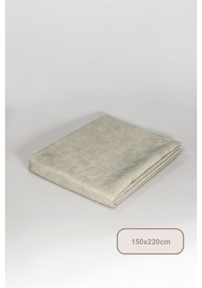 Elart Soft Masa Örtüsü Kadife Dikdörtgen 150x220 Cm Adaçayı Adaçayı