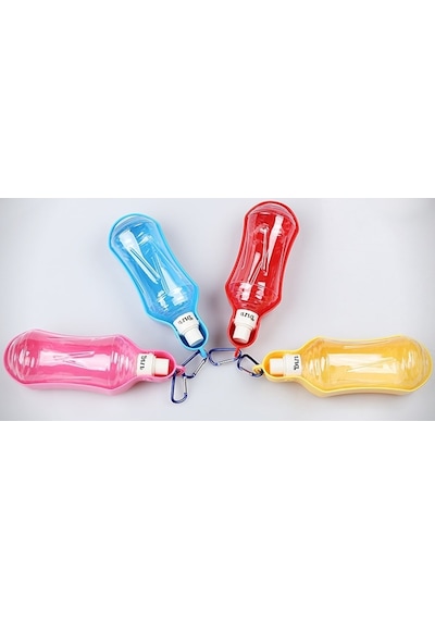 Diil Askılı Seyahat Gezdirme Köpek Suluğu 500 ML