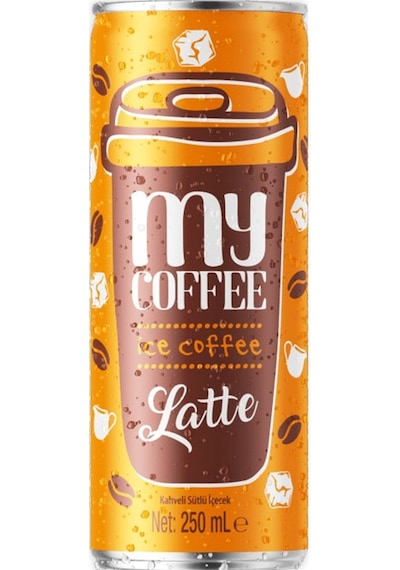 My Coffee Latte Kahveli Soğuk Kahve 250 Ml X 12 Adet Hazır