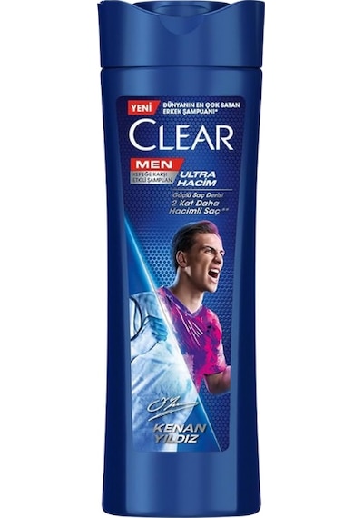 Clear Men Kepeğe Karşı Etkili Şampuan Ultra Hacim Kenan Yıldız 350 Ml-251