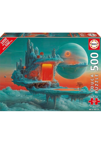 Educa Puzzle 500 Parça Plus Ateş Ve Buz Gezegeni 20236