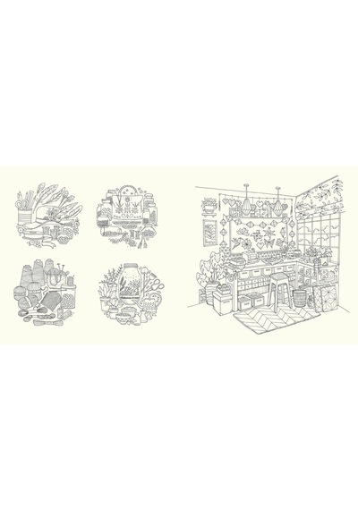 Rooms Of Wonder: Step Inside This Magical Colouring Book