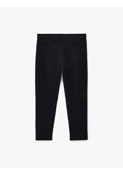 Koton Slim Fit Normal Bel Cepli Kumaş Pantolon Lacivert 6sam40003hk Lacivert