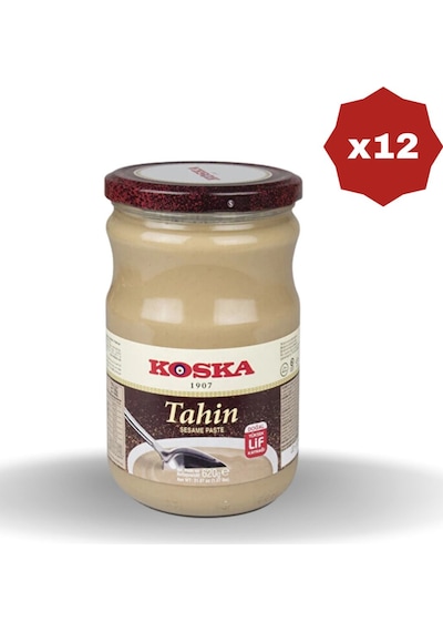 Tahin Cam 620 Gr - 12 Adet