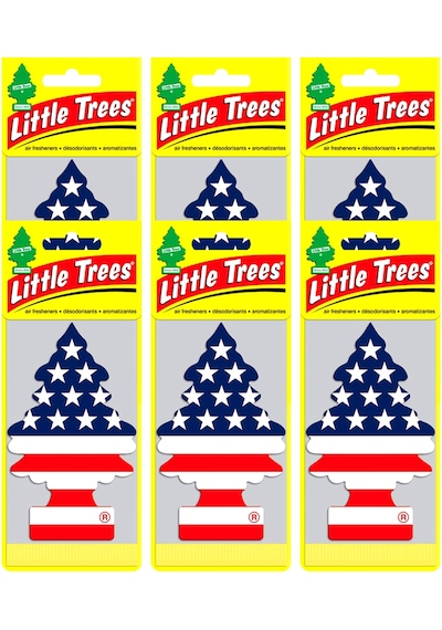Little Trees Amerikan Bayraklı Vanilla Pride Oto Kokusu 6 Adet