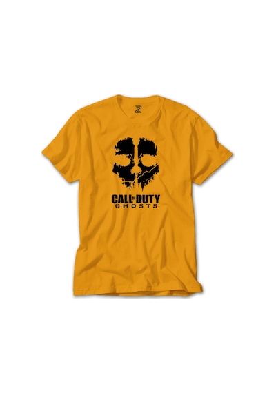 Call Of Duty Black Ghosts Sarı Tişört Sarı
