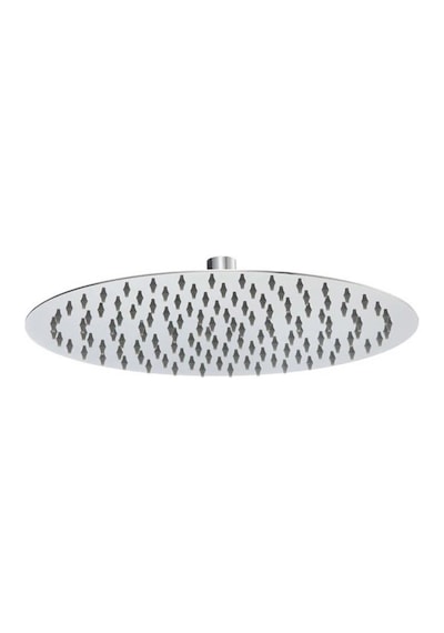 Fause Tepe Duş Başlığı Oval Slim 304 Metal 25 Cm Ktd106 Diğer