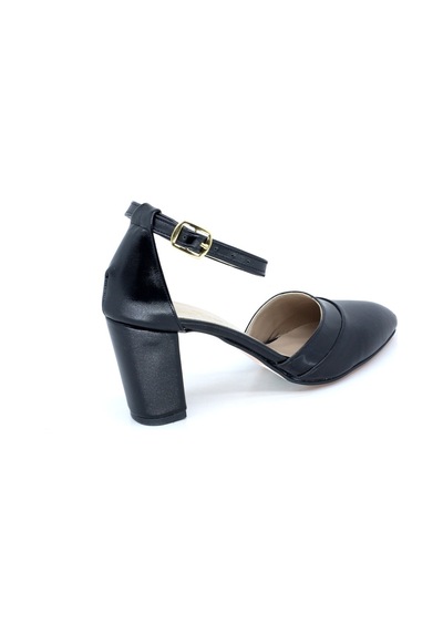Trendyshose 03598 Kadın Kalın Topuk 5 Cm Kadın Topuklu Ayakkabı