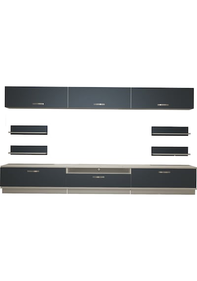 Decoraktiv Trendstyle 8y Mdf Tv Ünitesi Tv Sehpası Beyaz - Antrasit