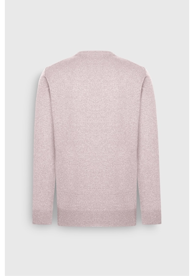 AC&Co / Altınyıldız Classics Erkek Bej Melanj Pamuklu Standart Fit Normal Kesim Bisiklet Yaka Jakarlı Triko Kazak Bej Melanj AC&Co / Altınyıldız Classics Erkek Bej Melanj Pamuklu Standart Fit Normal Kesim Bisiklet Yaka Jakarlı Triko Kazak Bej Melanj