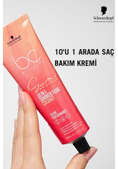 Bonacure Bc Sun 10 U 1 Arada Saç Bakım Kremi 100ml
