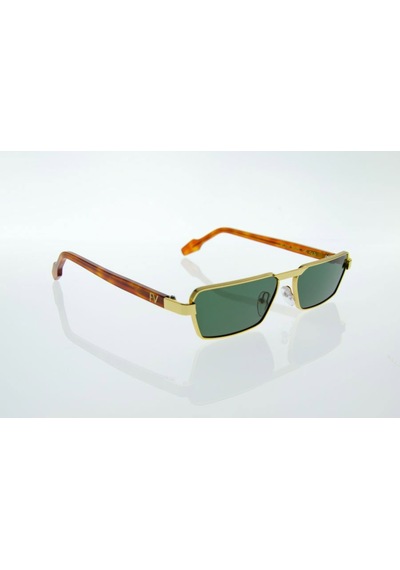 Franco Vital Jachin Unisex Güneş Gözlüğü Mblack Gold Yeşil