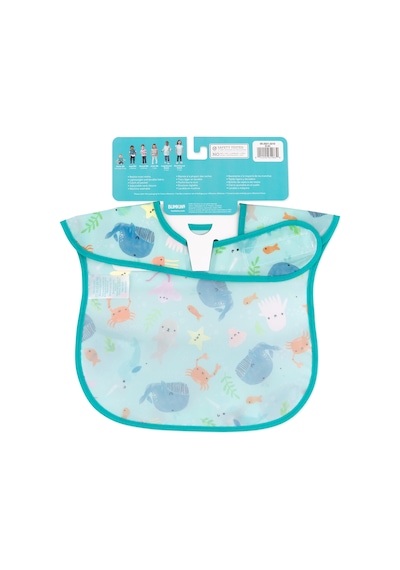 Bumkins Superbib Önlük 6-24 Ay Ocean Life Çok Renkli
