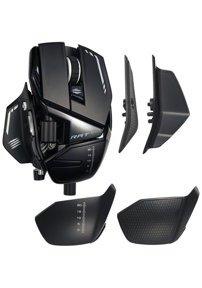 Mad Catz Rat 8+ Kablolu Gaming Mouse - Siyah Rat-8+black