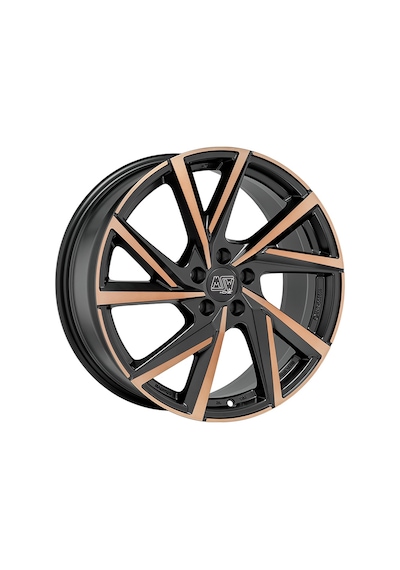 Msw-80/5 Cant 5x112 19x8 Et38 66.56 Matt Black Full Polısh Jant Desıgned By O.z. (4 Adet)