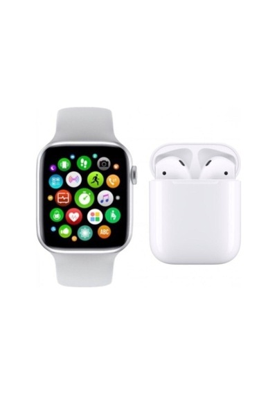 Akıllı Saat Smart Watch T500 12 Kablosuz Kulaklık 2'li