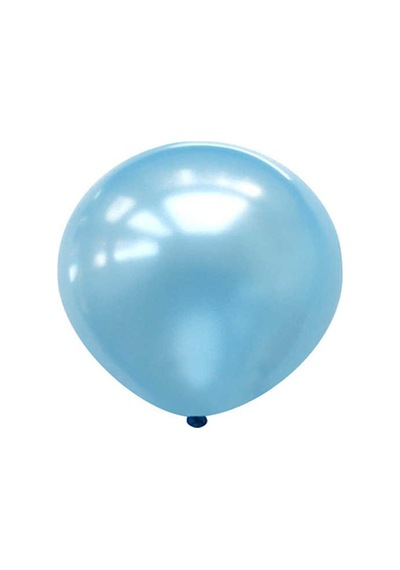 Mavi Metalik Balon 20 Adet 418