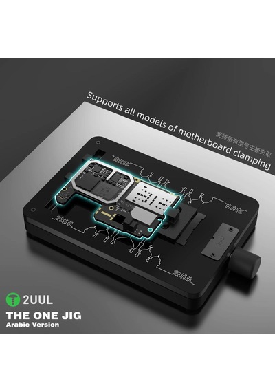 2uul Bh08 The One Jig Yalıtımlı Cam Anakart Bord Tutucu Arabic Version