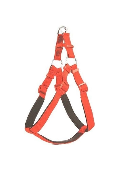 Doggie Comfort Dokuma Ronin Köpek Göğüs Tasması Xlarge Kırmızı 2.5x65-75 Cm Kırmızı