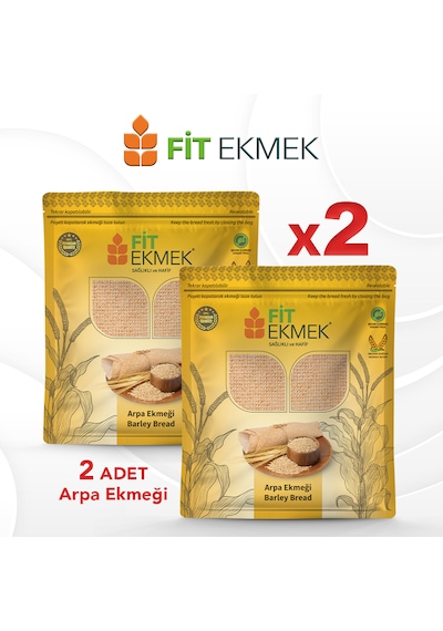Fit 2li Kepekli ,2li Yulafli ,2li Chia ,2li Arpa ,2li Çavdar Ve 2li Keten Tohumlu Lavaş Ekmeği 300gr