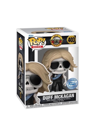 Funko Pop Rocks 403 Duff Mckagan Exclusive