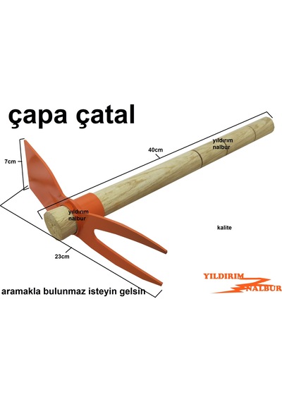 BAHÇE ÇAPA ÇATAL ÇAPA HOBİ ÇAPASI BAHÇE ÇAPALAMA SAĞLAM EL ÇAPASI