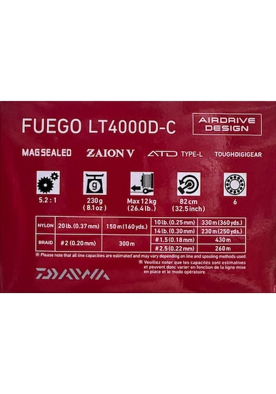 Daiwa Fuego 23 Lt 4000 Dc Spin Olta Makinesi