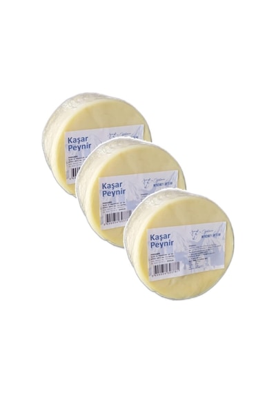 Niyazibey Çiftliği Doğal Çiftlikkaşarı Köyden Katkısız Taze Kaşar Peynir 3 x 400 G