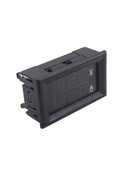 Lasonstiges Dc 100v 10a Led Voltmetre Ve Ampermetre Çift Dijital Amper Voltmetre Akım Gerilim Dedektörü Metre Araba Oto Motosiklet Için