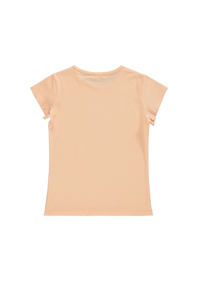 Civil Girls Kız Çocuk Tişört 6-9 Yaş Açık Turuncu 18330g34124s2-6 Turuncu