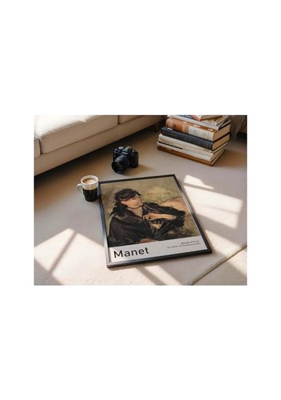 Manet Çerçevesiz Poster, Modern Dekoratif Çerçevesiz Poster, Tablo, Manet-2, 21 X 30