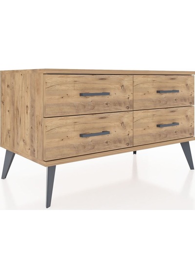 Hyperion Şifonyer 4 Raflı 88x44x48 Çam-çam Çam Hyperion Şifonyer 4 Raflı 88x44x48 Çam-çam Çam