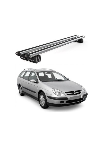 Pençe Citroen C5 Sw 2001-2008 Uyumlu Gri Ara Atkı Port Bagaj Tavan Barı