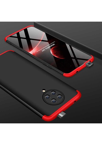 Xiaomi Poco F2 Pro Kılıf Zore Ays Kapak Siyah-Mavi