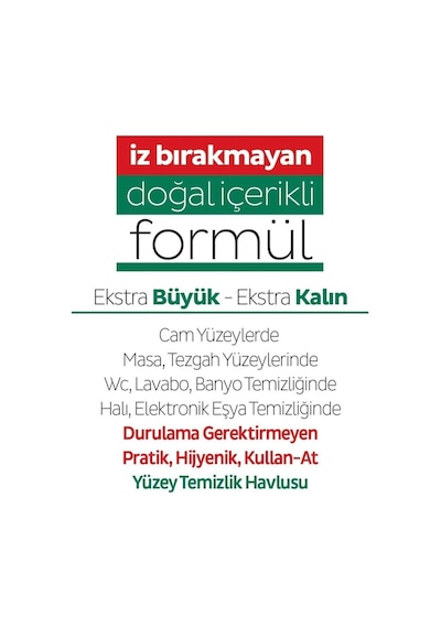 Easy Clean Yüzey Temizlik Havlusu 100 Yaprak