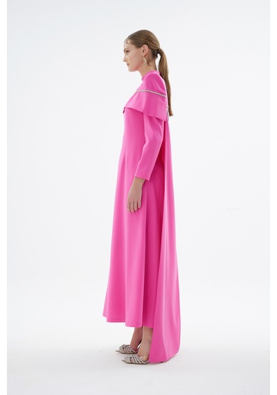 Senna Vera Elbise Pembe Pembe