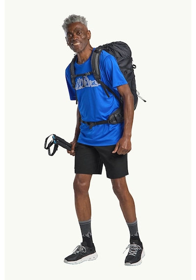 Jack Wolfskin Pıco Traıl Shorts M Siyah Erkek Şort 000000000102233054 Siyah