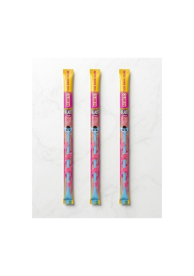 Sour Blast Strawberry Ekşi Şerit 35gx48 Çilek Aromalı Uzun Ekşi Şeker