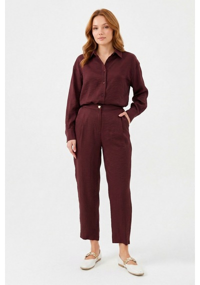 Missemramiss Empera Pantolon 5258 Bordo